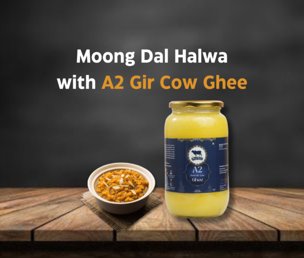 Misri-Farm_Misrifarmofficial_A2 Gir Cow Ghee_Moong-Dal_Halwa_Recipe